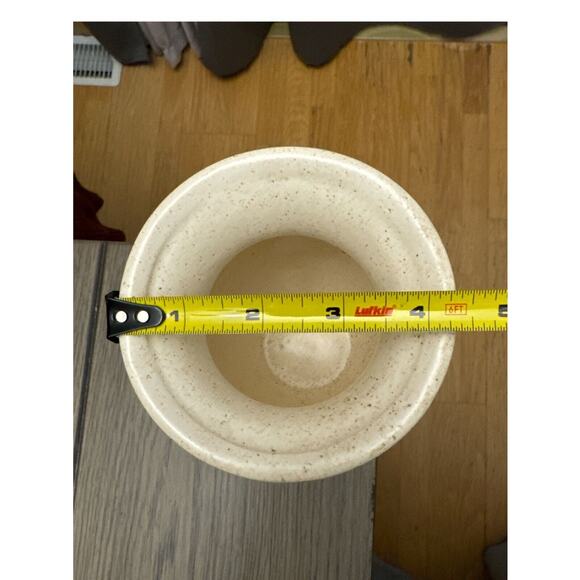 Vintage Royal Haeger USA Vase Earth Striped Southwestern Glaze 5.5” T X 4.25” W - Picture 7 of 7